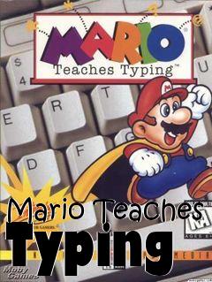 Box art for Mario Teaches Typing