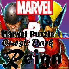 Box art for Marvel Puzzle Quest: Dark Reign