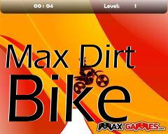 Box art for Max Dirt Bike