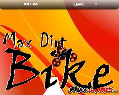 Box art for Max Dirt Bike