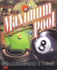 Box art for Maximum Pool