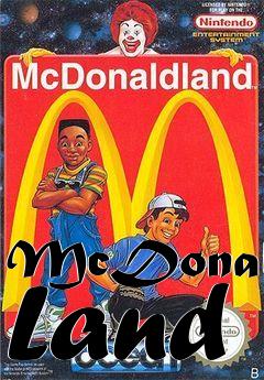 Box art for McDonald Land