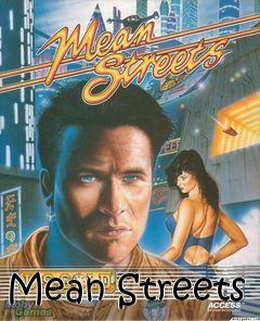 Box art for Mean Streets