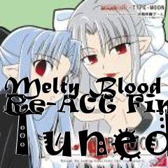 Box art for Melty Blood Re-ACT Final Tuned