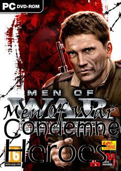 Box art for Men Of War Condemned Heroes