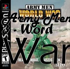Box art for Army Men 3 - Word War