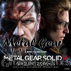 Box art for Metal Gear Solid 5: Ground Zeroes