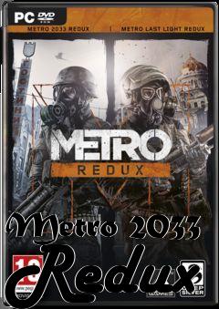 Box art for Metro 2033 Redux