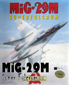 Box art for MiG-29M - Super Fulcrum