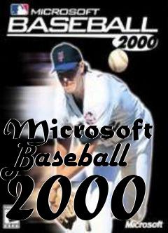 Box art for Microsoft Baseball 2000