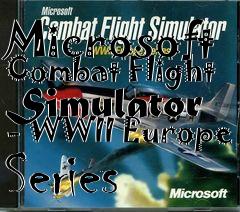Box art for Microsoft Combat Flight Simulator - WWII Europe Series