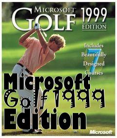 Box art for Microsoft Golf 1999 Edition