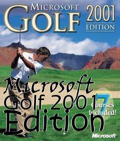 Box art for Microsoft Golf 2001 Edition