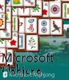 Box art for Microsoft Mahjong