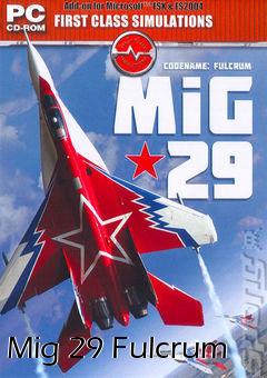 Box art for Mig 29 Fulcrum