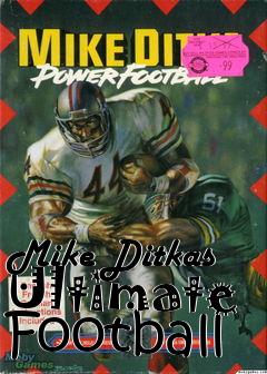Box art for Mike Ditkas Ultimate Football