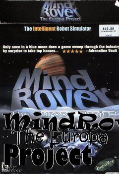 Box art for MindRover - The Europa Project