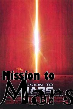 Box art for Mission to Mars