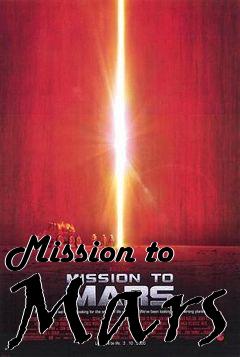 Box art for Mission to Mars