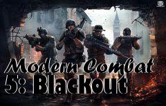Box art for Modern Combat 5: Blackout
