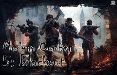 Box art for Modern Combat 5: Blackout