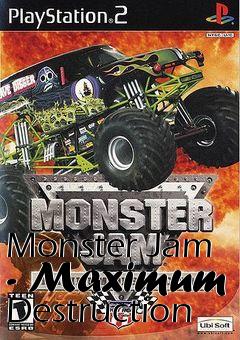 Box art for Monster Jam - Maximum Destruction