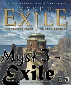 Box art for Myst 3 - Exile