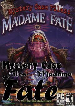 Box art for Mystery Case Files - Madame Fate