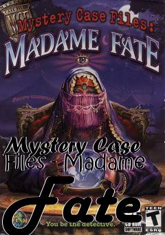 Box art for Mystery Case Files - Madame Fate