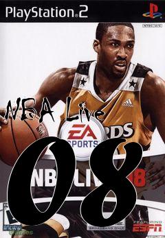 Box art for NBA Live 08