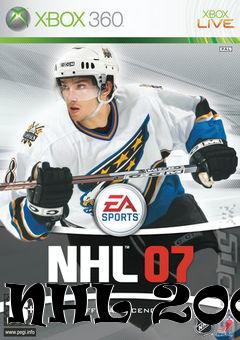 Box art for NHL 2007