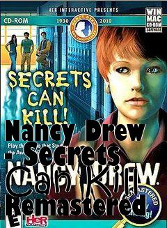 Box art for Nancy Drew - Secrets Can Kill Remastered