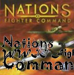 Box art for Nations - WWII Fighter Command