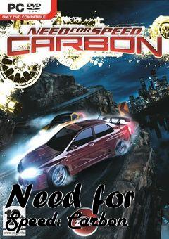 Box art for Need for Speed: Carbon