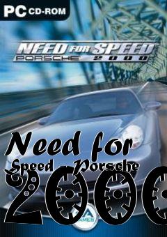 Box art for Need for Speed - Porsche 2000