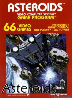 Box art for Asteroids