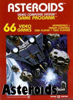 Box art for Asteroids