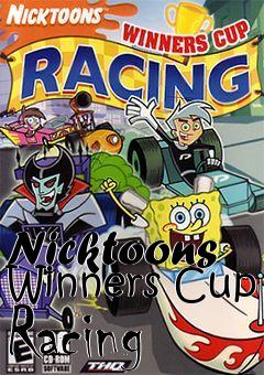 Box art for Nicktoons Winners Cup Racing