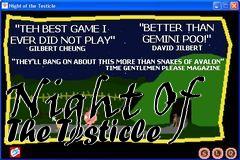 Box art for Night Of The Testicle