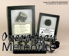 Box art for Operation Meteorite