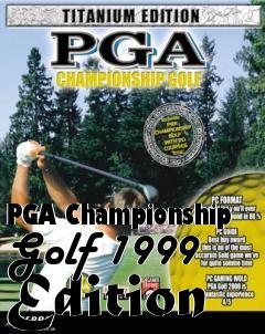 Box art for PGA Championship Golf 1999 Edition