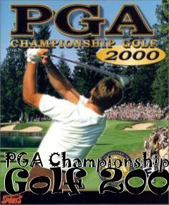 Box art for PGA Championship Golf 2000