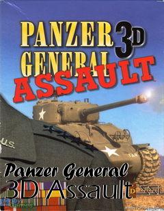 Box art for Panzer General 3D Assault
