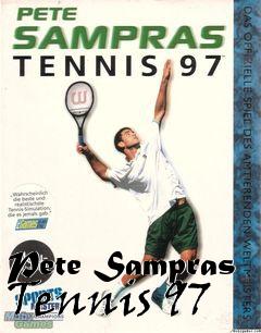 Box art for Pete Sampras Tennis 97