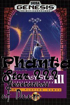 Box art for Phantasy Star III - Generations of Doom