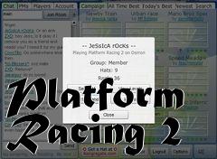 Box art for Platform Racing 2