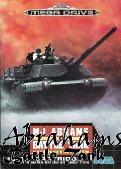 Box art for Abrahams Battle Tank