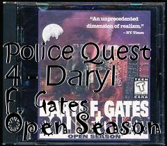 Box art for Police Quest 4 - Daryl F. Gates Open Season