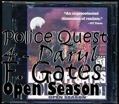 Box art for Police Quest 4 - Daryl F. Gates Open Season