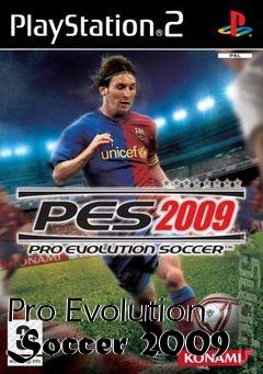 Box art for Pro Evolution Soccer 2009